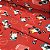 Tecido Soft Estampado 1m X 1,60m Vermelho - Imagem 2