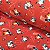 Tecido Soft Estampado 1m X 1,60m Vermelho - Imagem 1