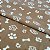 Tecido Soft Estampado 1m X 1,60m Ossinho Fundo Bege - Imagem 2