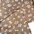 Tecido Soft Estampado 1m X 1,60m Ossinho Fundo Bege - Imagem 1