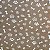 Tecido Soft Estampado 1m X 1,60m Ossinho Fundo Bege - Imagem 4