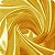 Tecido Cetim Liso 1m X 1,43m Amarelo Ouro - Imagem 1