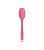 Espátula de Silicone Redonda Pequena Rosa - Imagem 1