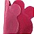 Tapete Pet Pata 46X60cm Vinílico Rosa - Imagem 2