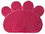Tapete Pet Pata 46X60cm Vinílico Rosa - Imagem 1