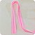 Kit 10m Zíper + 5 Cursores N°5 Rosa Bebê - Imagem 1