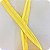 Kit 10m Zíper + 5 Cursores N°5 Amarelo - Imagem 1