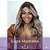LACE HUMANA LOIRO PEROLADO COM MECHAS CASTANHO CLARO - Imagem 1