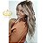 LACE HUMANA LOIRO PEROLADO COM MECHAS CASTANHO CLARO - Imagem 2