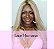 LACE HUMANA LOIRO CLARO COM MECHAS E RAIZ ESFUMADA 55CM - Imagem 1
