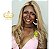 LACE HUMANA LOIRO CLARO COM MECHAS E RAIZ ESFUMADA 55CM - Imagem 6