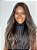 LACE DE CABELO HUMANO ONDULADO 70CM CASTANHO ESCURO COM MECHAS LOIRO CLARO - Imagem 3