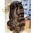 LACE DE CABELO HUMANO ONDULADO 70CM CASTANHO ESCURO COM MECHAS LOIRO CLARO - Imagem 4