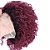 WIG DE CABELO HUMANO COM ACABAMENTO EM TELA 5CM RUIVA - Imagem 6