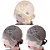 WIG DE CABELO HUMANO COM ACABAMENTO EM TELA 5CM LOIRO 613 - Imagem 6