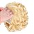 WIG DE CABELO HUMANO COM ACABAMENTO EM TELA 5CM LOIRO 613 - Imagem 3