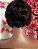 LACE DE CABELO HUMANO CORTE PIXIE FIO CRESPO COR PRETA - Imagem 2