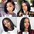 WIG U-PARTE DE CABELO HUMANO LISO CHANEL - Imagem 2
