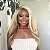 LACE DE CABELO HUMANO LISO LOIRO PLATINADO 50CM - Imagem 2