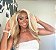 LACE DE CABELO HUMANO LISO LOIRO PLATINADO 50CM - Imagem 1