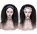 HEADBAND - WIG COM FAIXA LISO AFRO DE CABELO HUMANO - Imagem 1