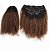 APLIQUE TIC TAC DE CABELO HUMANO CACHO 4B COM OMBRE HAIR CHOCOLATE - KIT COM 120GRAMAS - Imagem 3