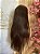 LACE DE CABELO HUMANO 70CM 180% DE DENSIDADE LISA  COR CASTANHO CHOCOLATE - Imagem 5
