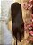LACE DE CABELO HUMANO 70CM 180% DE DENSIDADE LISA  COR CASTANHO CHOCOLATE - Imagem 8