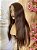 LACE DE CABELO HUMANO 70CM 180% DE DENSIDADE LISA  COR CASTANHO CHOCOLATE - Imagem 3