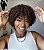 WIG DE CABELO HUMANO CACHEADO 25CM CHOCOLATE - Imagem 8