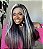 LACE DE CABELO HUMANO 75CM PRETO E BRANCO - Imagem 2