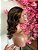 LACE ONDULADA 45CM 180% de densidade DE CABELO HUMANO MORENA ILUMINADA COM SILK BASE - Imagem 4