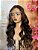 LACE HUMANA ONDULADA  75CM CASTANHO COM MECHAS 200% de densidade - Imagem 12