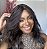 WIG DE CABELO HUMANO COM SILK BASE COM FRANJA LEVEMENTE ONDULADA 40CM - Imagem 1