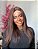 Lace Humana FIO BRASILEIRO Lisa 40cm CASTANHO - Imagem 1