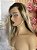 Lace Humana Loiro Perolado Claro com raiz esfumada 40cm 200% de densidade - Imagem 8