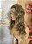LACE HUMANA LISA 40cm  loiro escuro com reflexos - Imagem 8
