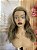 LACE HUMANA LISA 40cm  loiro escuro com reflexos - Imagem 5