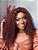 LACE HUMANA CACHEADA 45cm RUIVA - Imagem 2