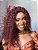 LACE HUMANA CACHEADA 45cm RUIVA - Imagem 4
