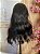LACE DE CABELO HUMANO LISO LEVEMENTE ONDULADO 50CM CASTANHO ESCURO - Imagem 5