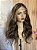 LACE DE CABELO HUMANO 65CM CASTANHO COM MECHAS COM SILK BASE - Imagem 7