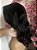 LACE DE CABELO HUMANO LEVEMENTE ONDULADA 40cm COM FRANJÃO - Imagem 3