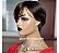 WIG DE CABELO HUMANO LISO COM MECHA LOIRA - Imagem 10