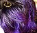 LACE CHANEL DE CABELO HUMANO ROXA 35CM - Imagem 4