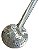 Bomba Inox Fixa Lisa Reta - Imagem 3