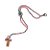 Terço Pulso Infantil Nossa Senhora Aparecida Rosa 3mm - Imagem 1