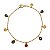 PULSEIRAS PLAQUINHA E OLHO GREGO (XPL-2542-18) - Imagem 1