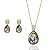 CONJUNTO ABALONE COM ZIRCÔNIA BANHADO A OURO (12090001) - Imagem 2