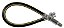 Flexível de freio traseiro 390 mm C-10 70 até 79 - Imagem 1